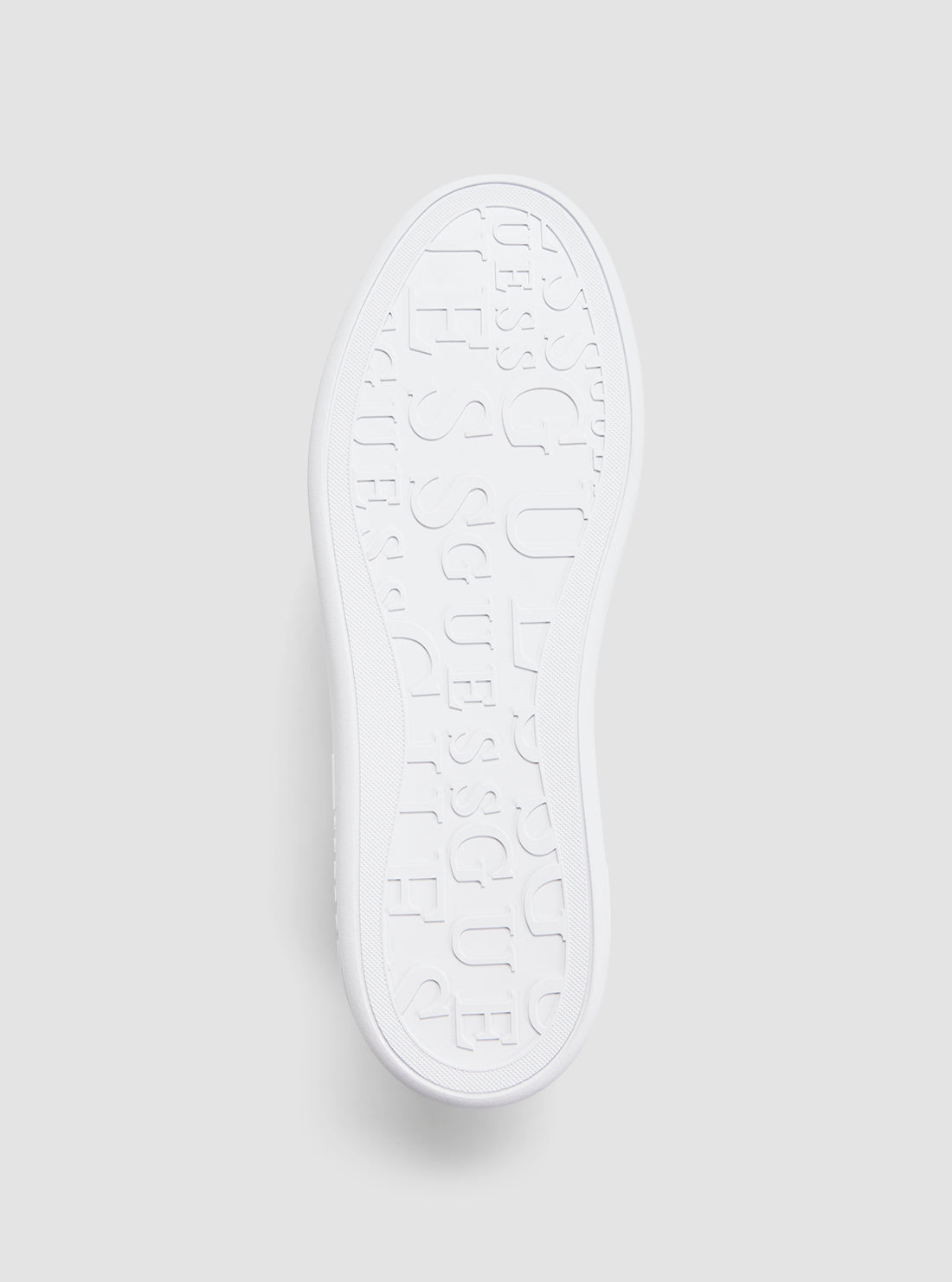 GUESS Footwear White Logo Ronii Sneakers RONII3 Bottom View