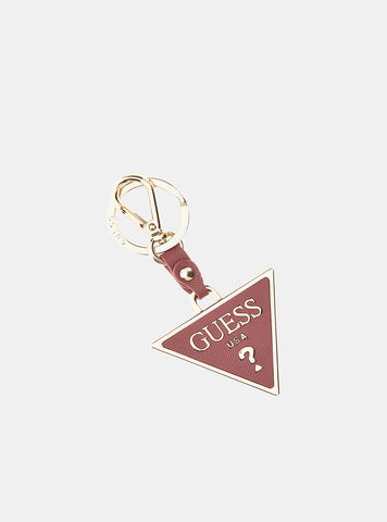 Pink Triangle Logo Keyring