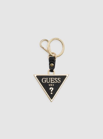 Black Triangle Logo Keyring