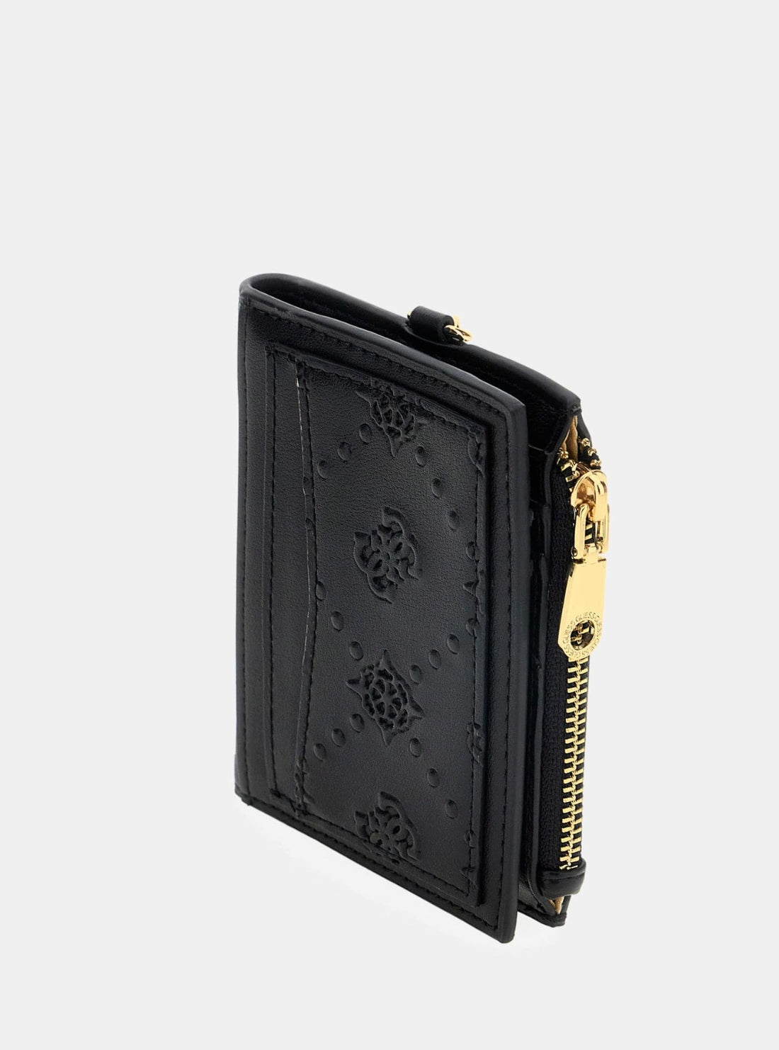 GUESS Accessories Black Card Holder Keyring Wallet RW7541P5301 Side VIew