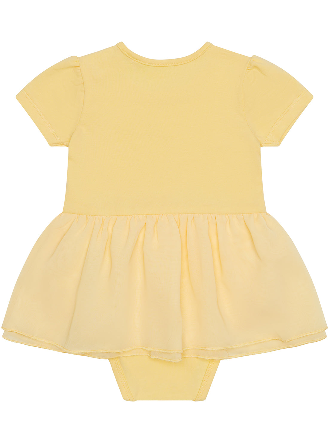 Yellow Bodysuit Dress (0-12M)