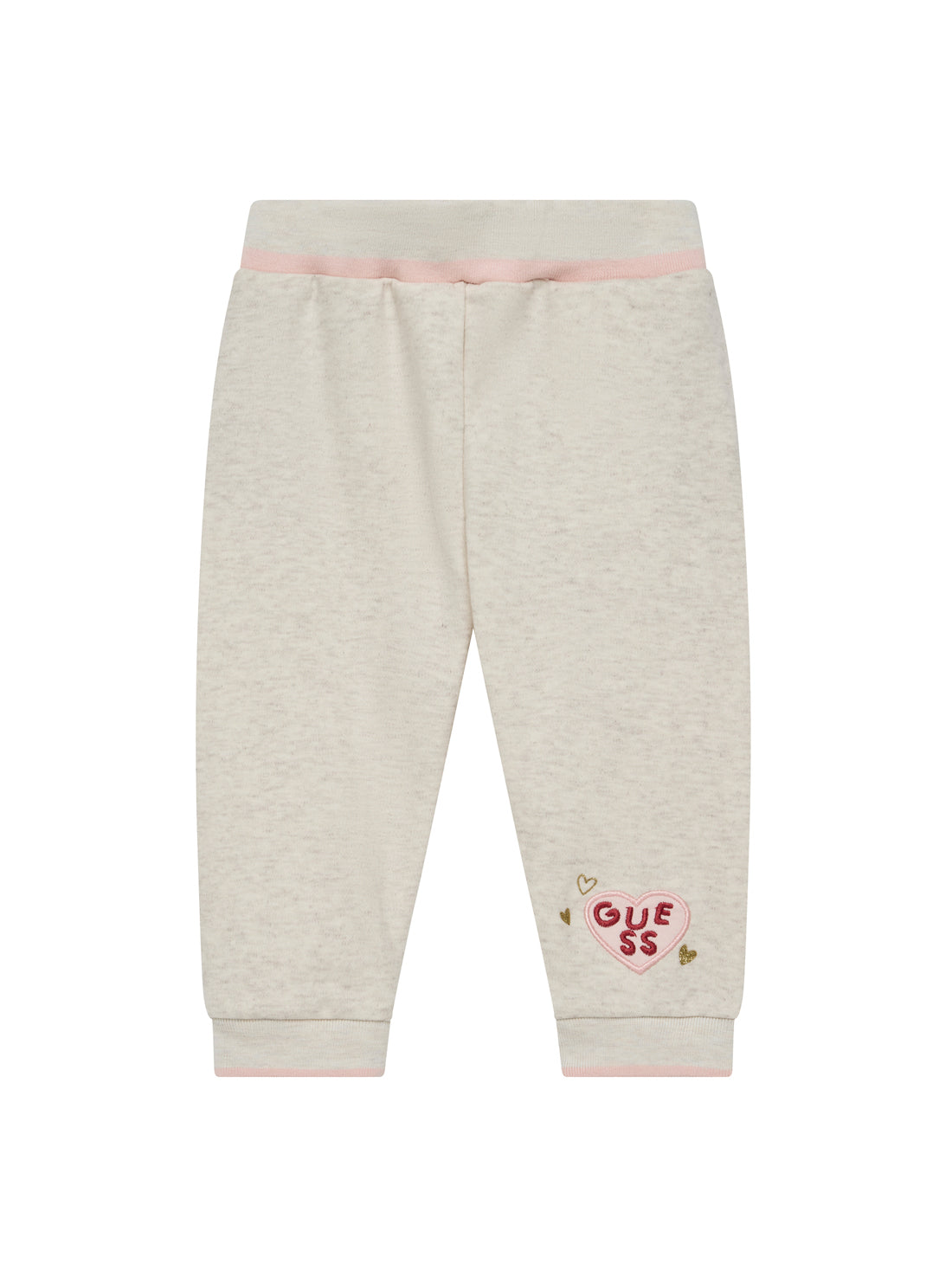 GUESS Kids Pink Multi 3-Piece Cotton Set (0-12m) S5YG05K6YW4 Front View_2