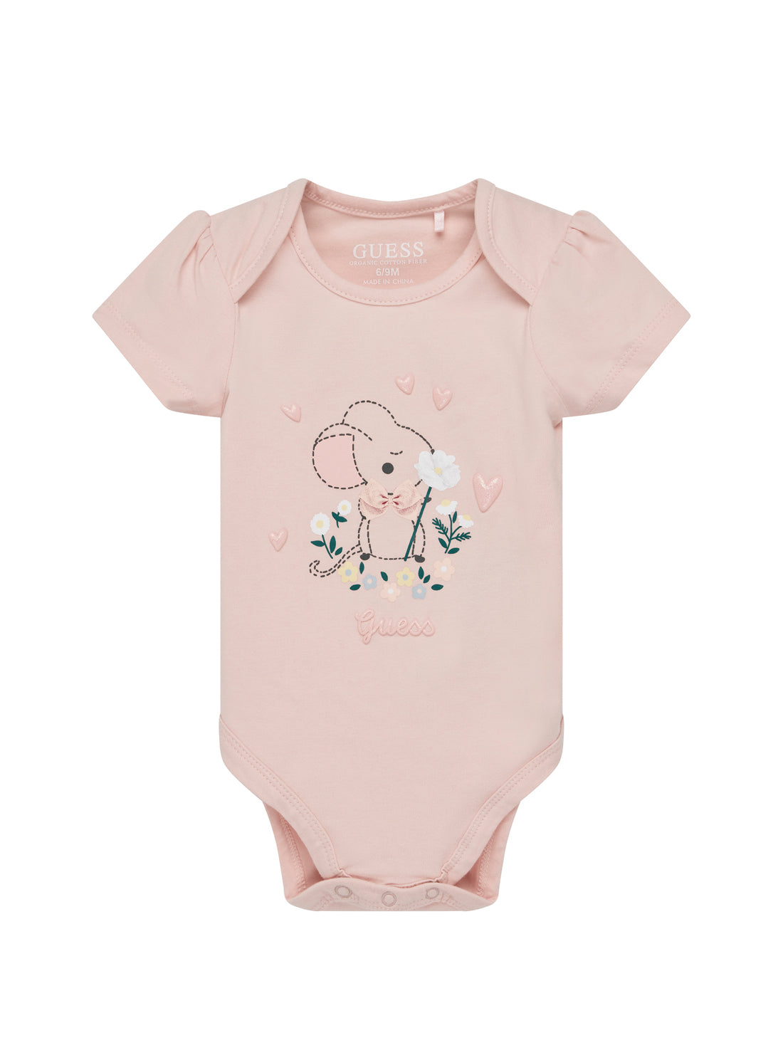 Eco Pink Multi 3-Piece Cotton Set (0-12m)