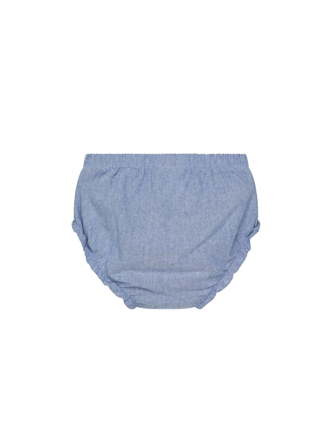 Blue Long-Sleeve Dress Set (0-9m)