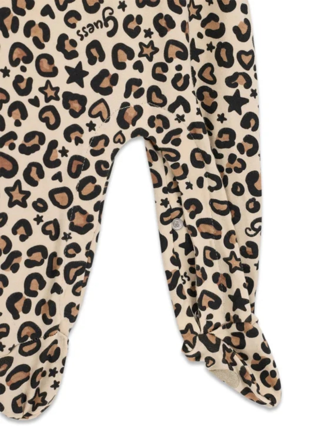 GUESS Kids Cute Animalier Interlock Overall (0-9m) S6BG01K5994 Detail View