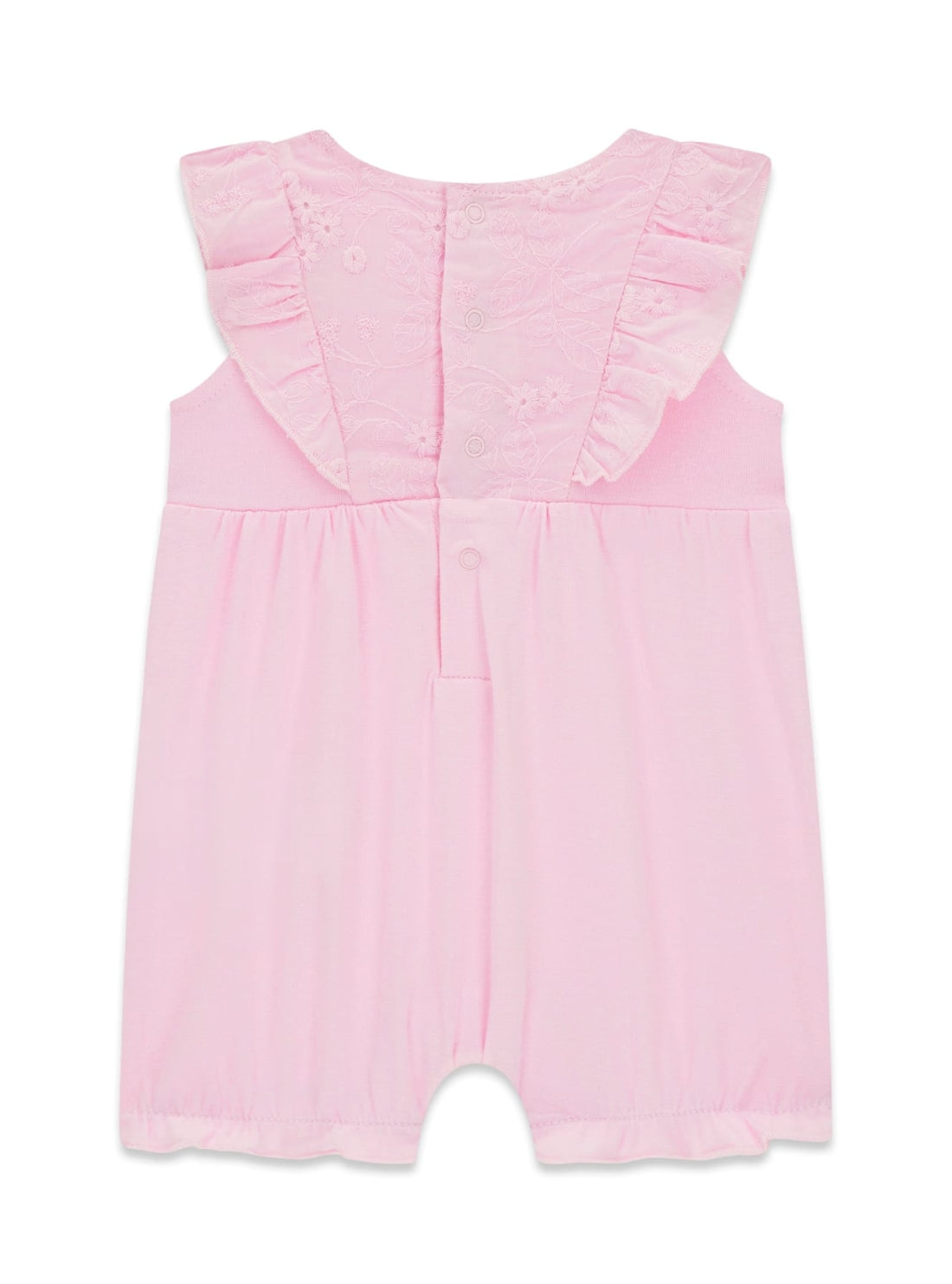 GUESS Kids Pink Taffy Rose Romper (0-9m) S6GG09WH710 Back View