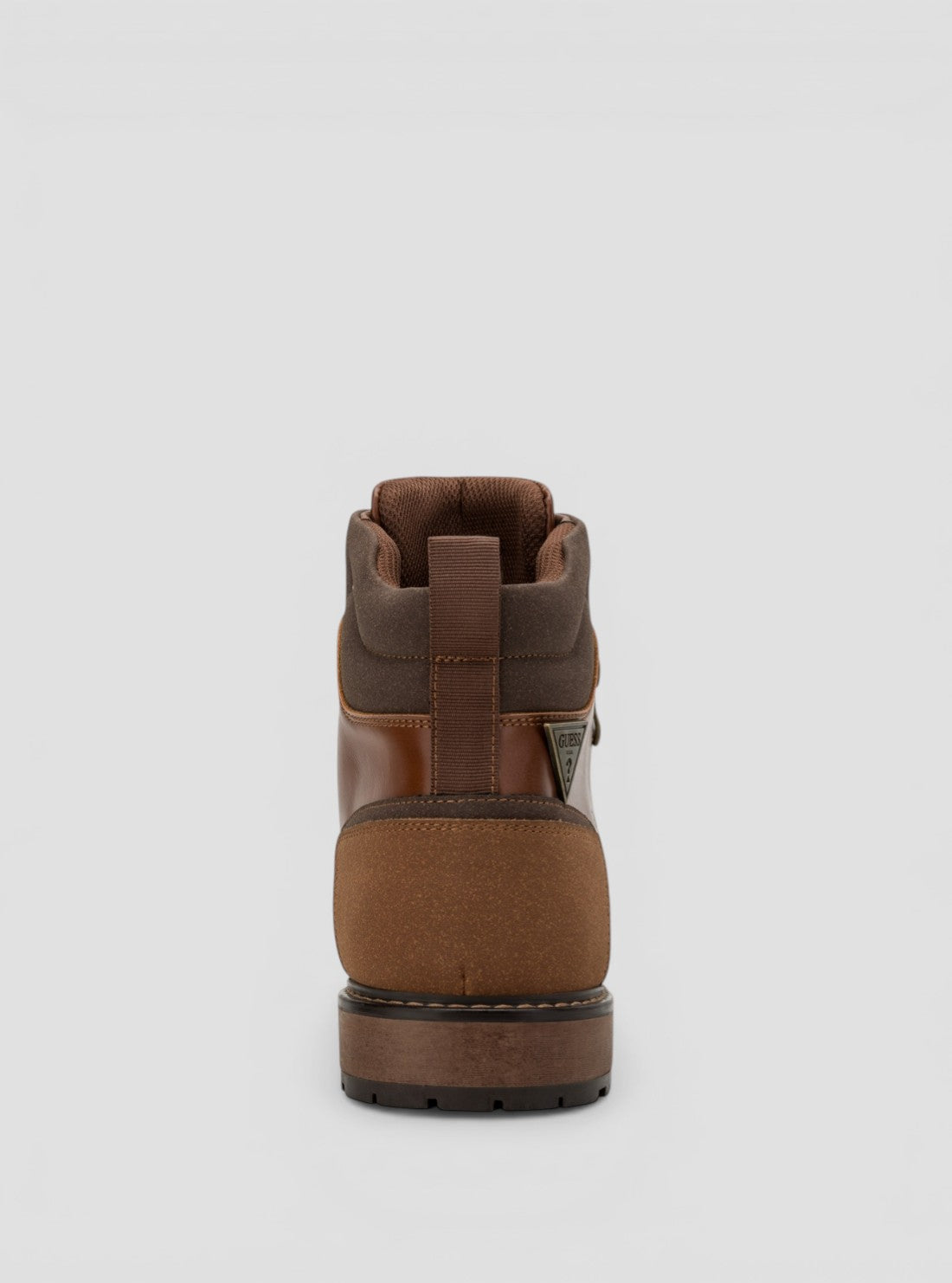 GUESS Footwear Brown Samel Boots SAMEL Back View