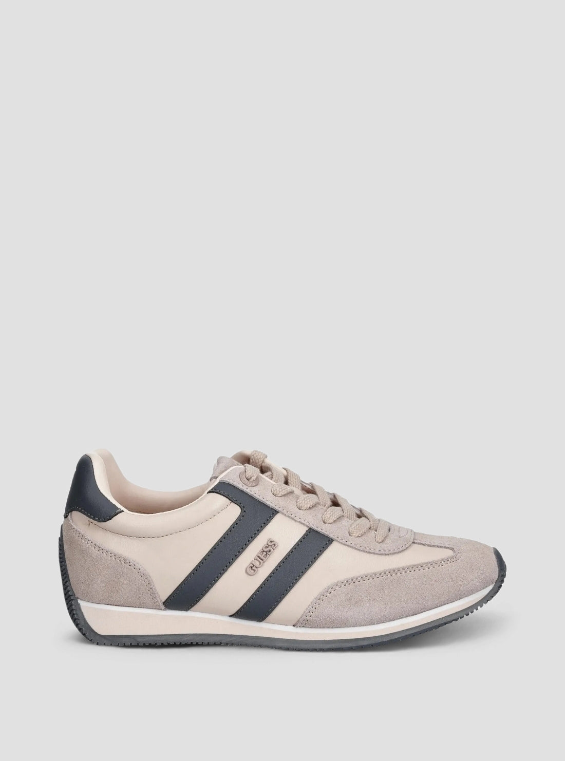 GUESS Womens Pale Pink Saphia2 Sneakers SAPHIA2 Side View