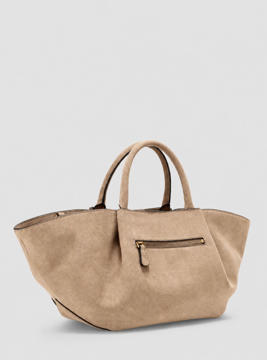 GUESS Womens Bone Allegra Girlfriend Satchel Bag SB223706 Back View