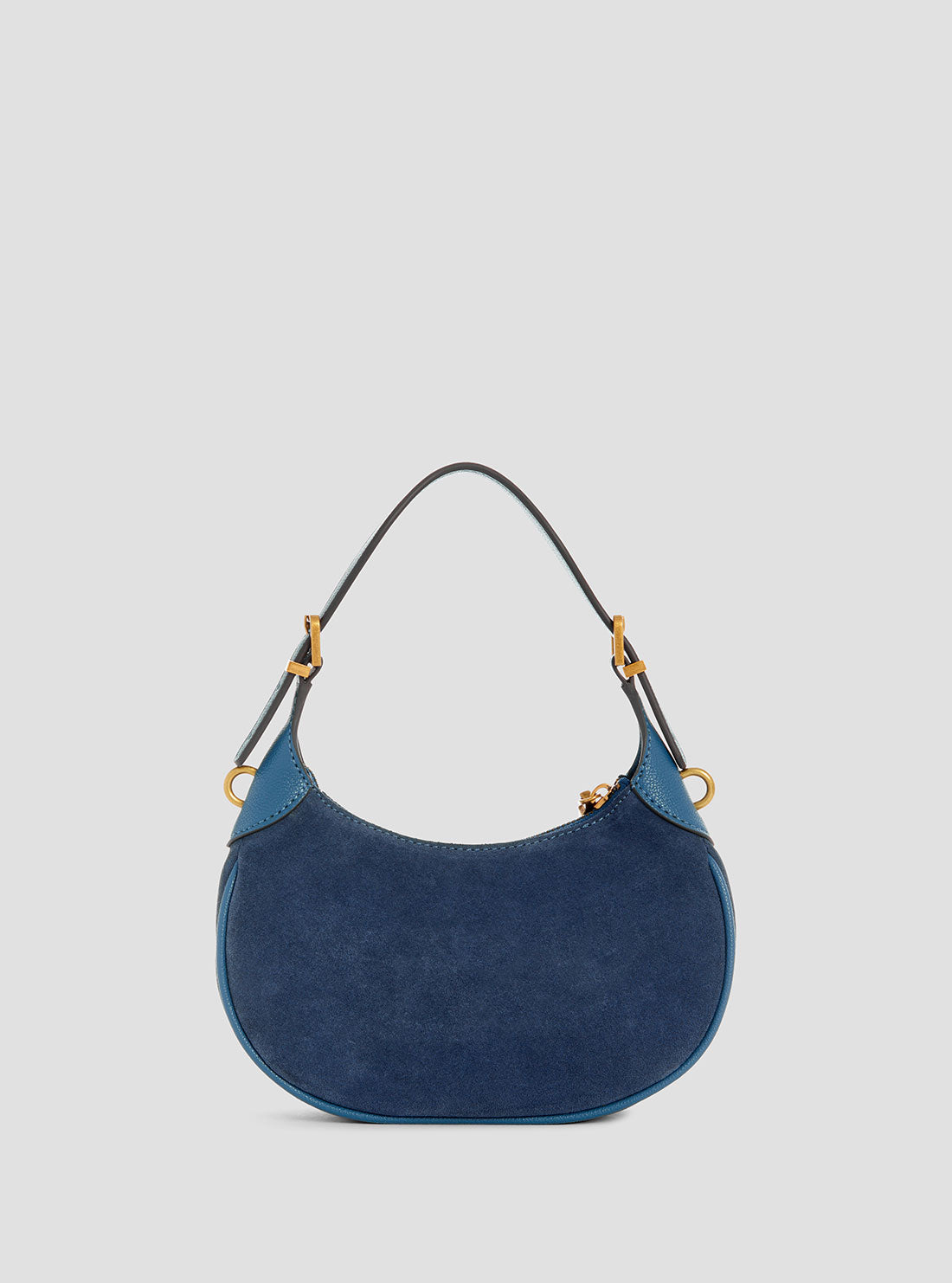 Navy Malva Mini Hobo Bag