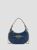 Navy Malva Mini Hobo Bag