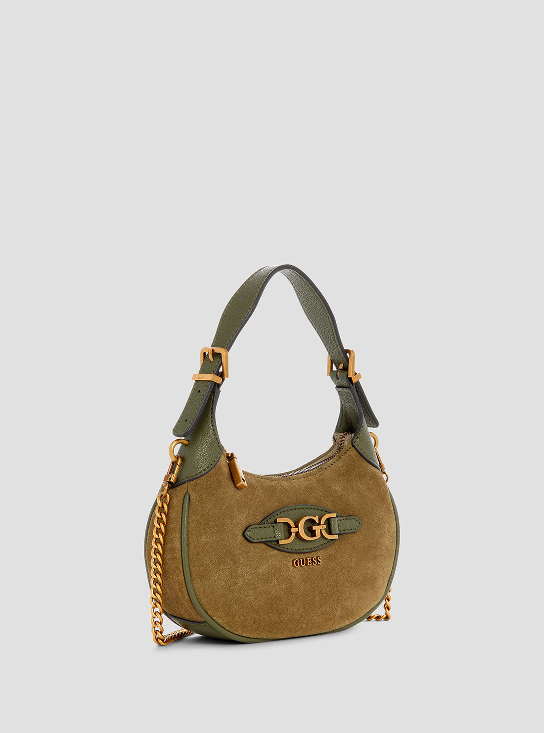 Green Malva Mini Hobo Bag