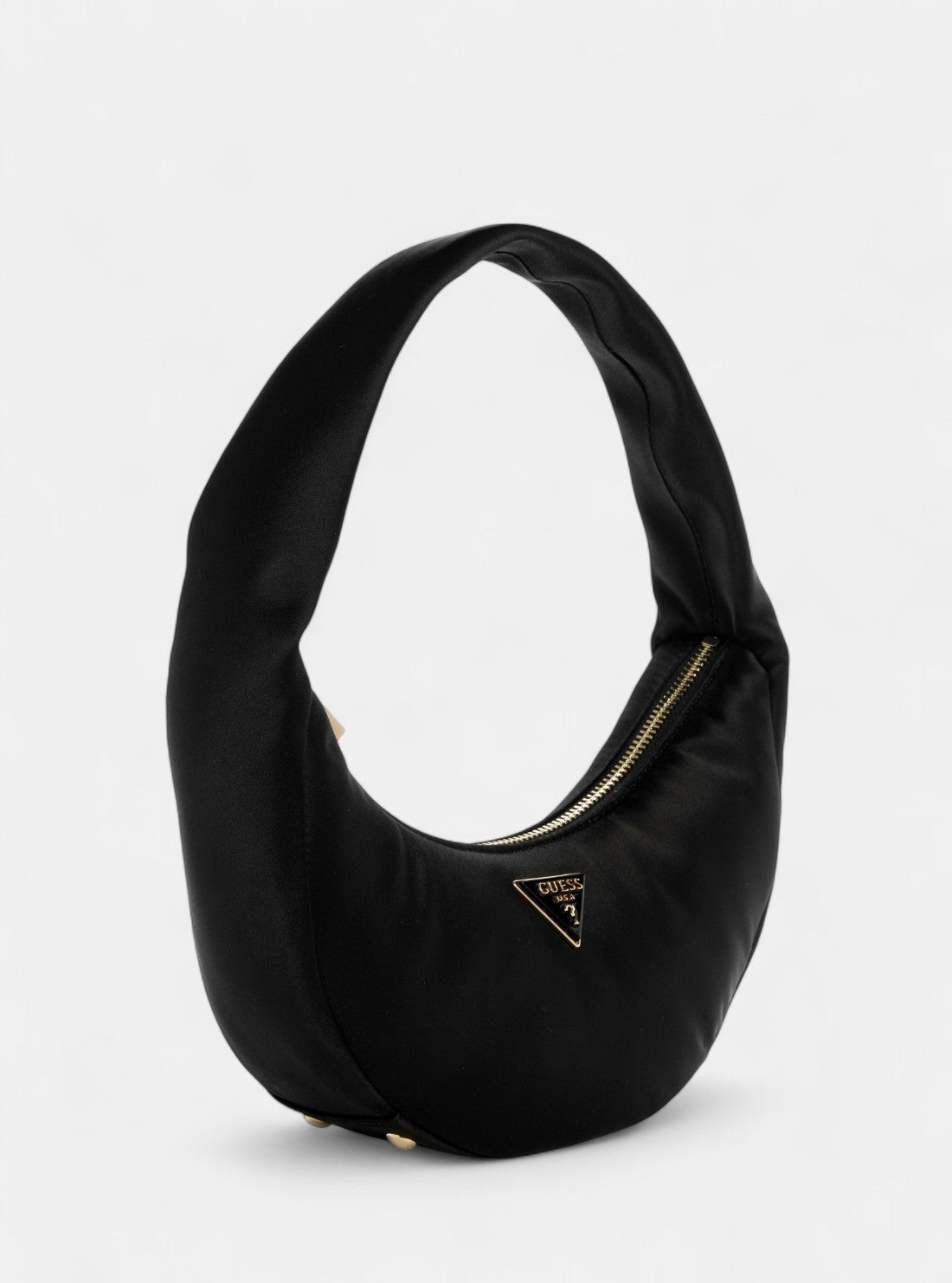 GUESS Womens Black Sunetra Mini Shoulder Bag SE753472 Front Side View