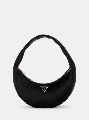 GUESS Womens Black Sunetra Mini Shoulder Bag SE753472 Front View