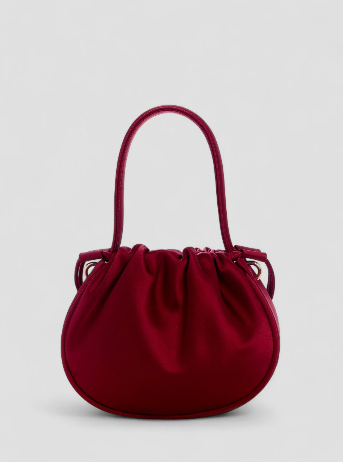 GUESS Womens Red Elsie Pouch Bag SE965075 Back View