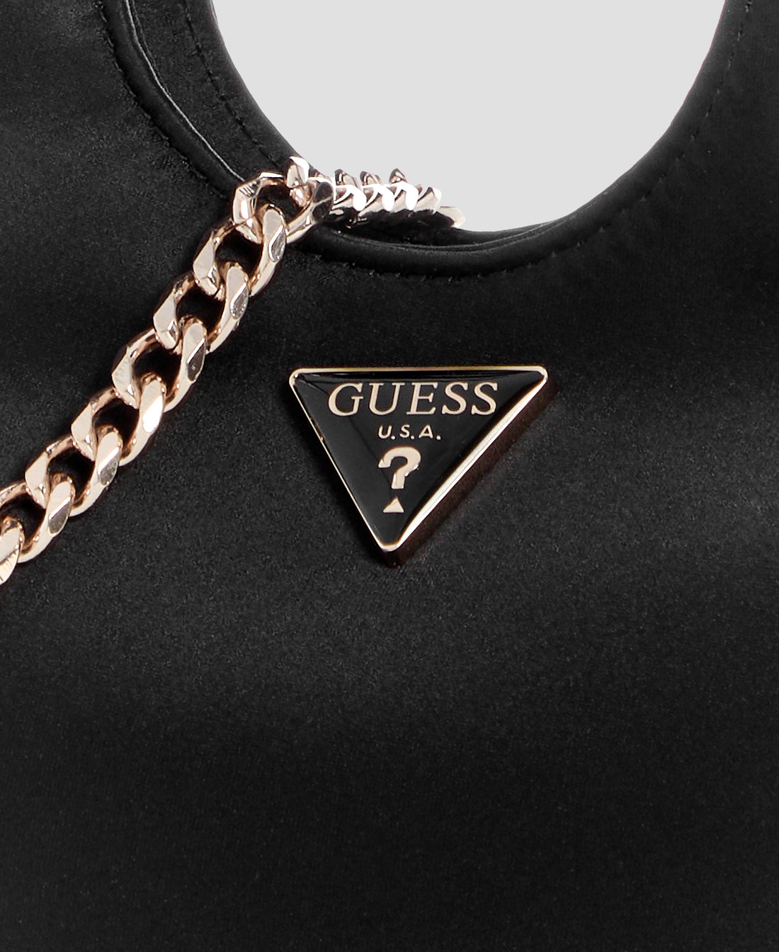 GUESS Womens Black Jewels Mini Tote Bag SG224875 Detail View