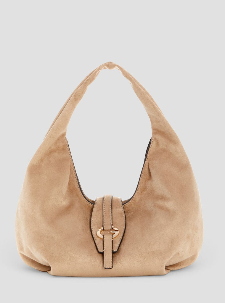 Bone Venice Hobo Faux-Suede Bag | GUESS