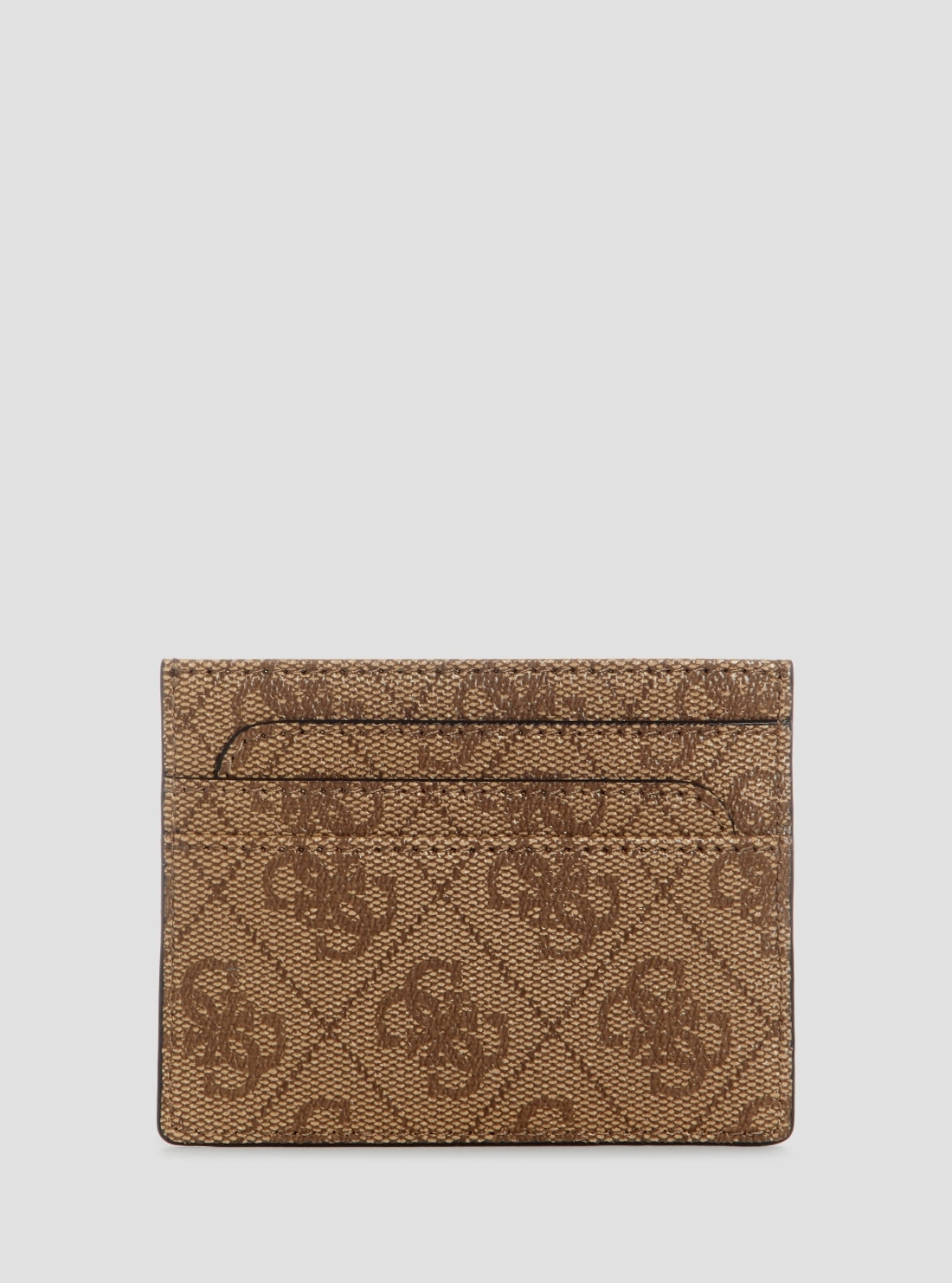 Brown Logo Laurel II Card Holder