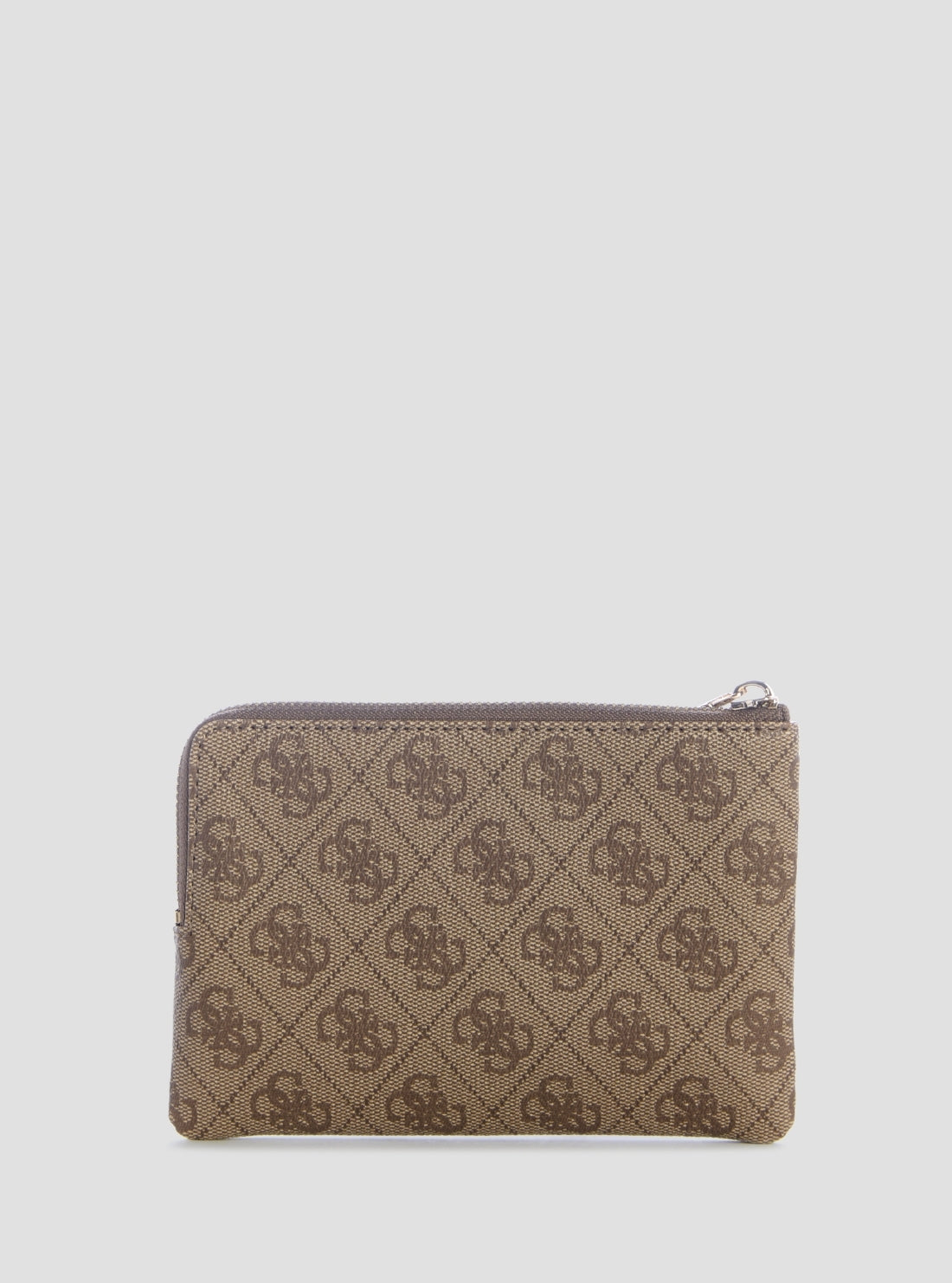 GUESS Womens Brown Logo Laurel II Key Ring Pouch SG7459148 Back View