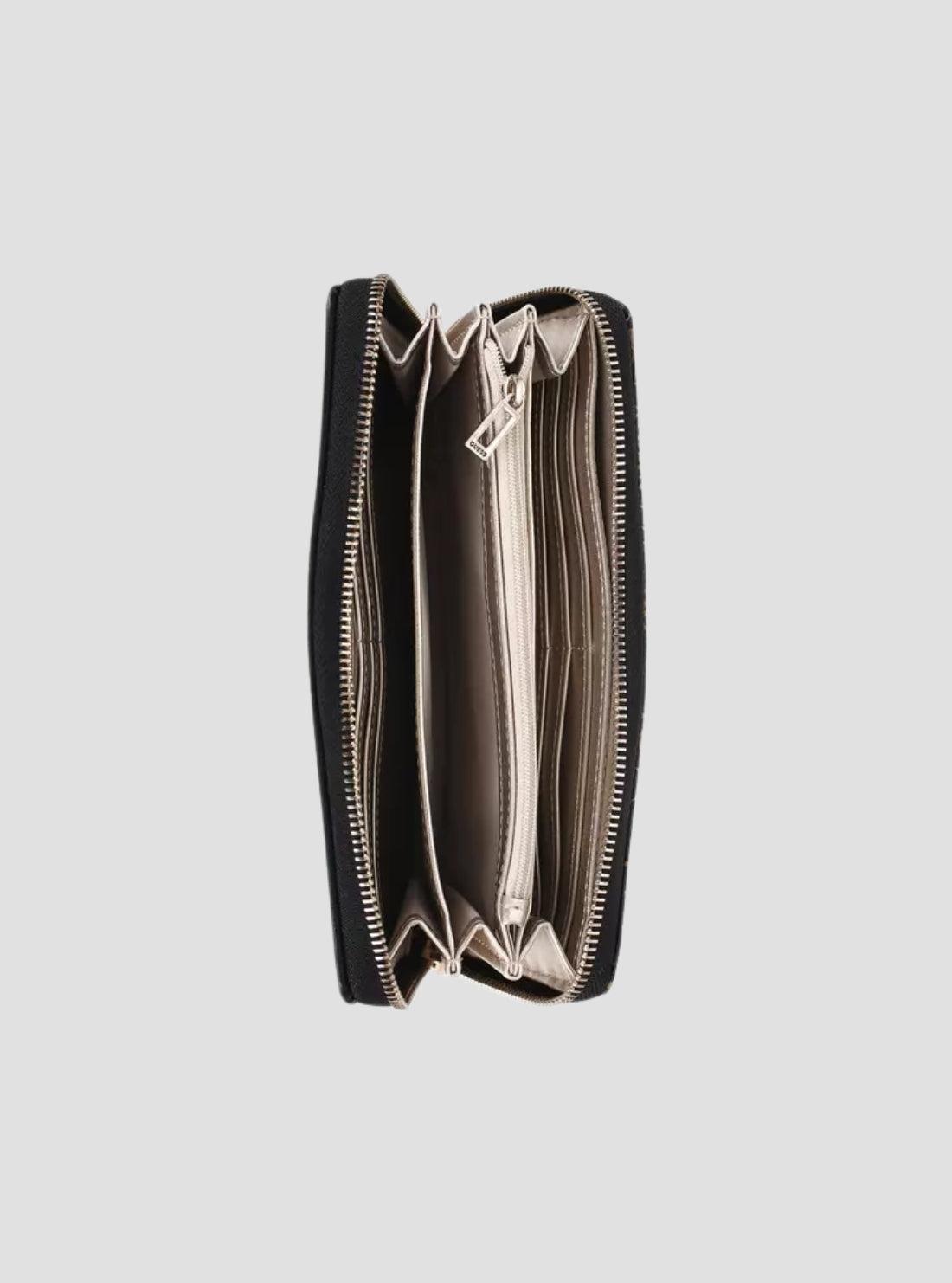 GUESS Womens Brown Multi Kasinta Large Zip Around Wallet SG8405146 Inside View