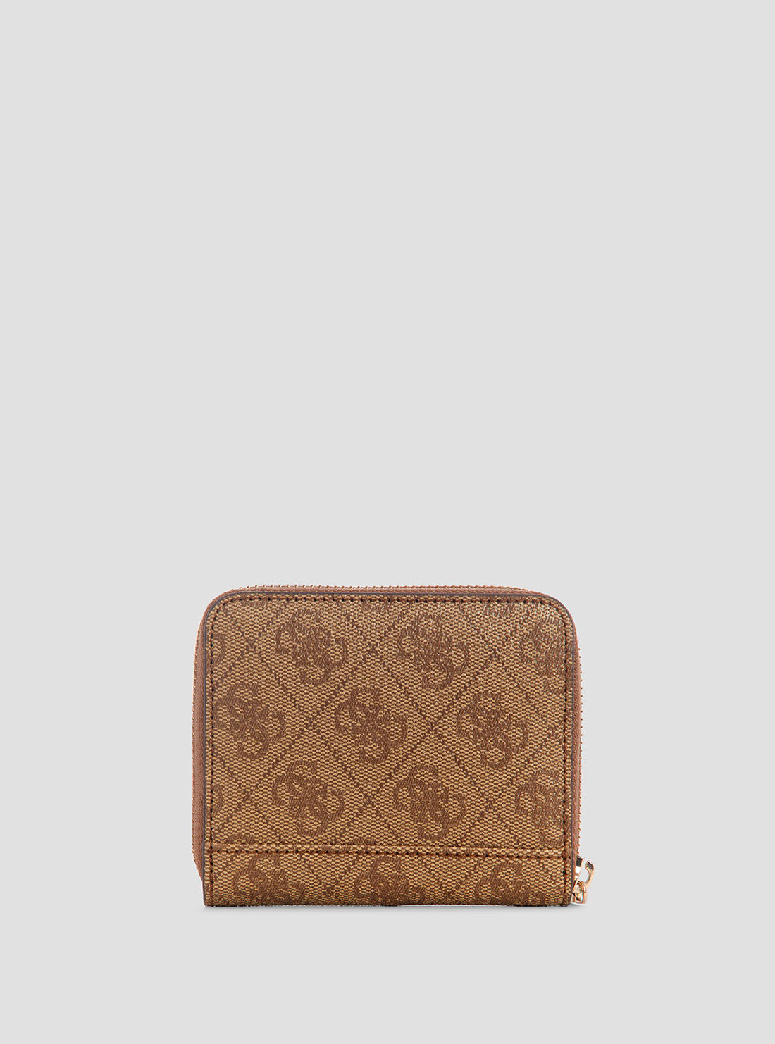 Brown Logo Laurel Small Wallet