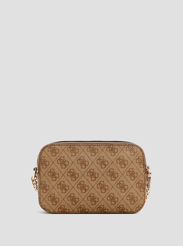 GUESS Izzy Camera Bag Brown Logo [227121] - sac à épaule bandoulière