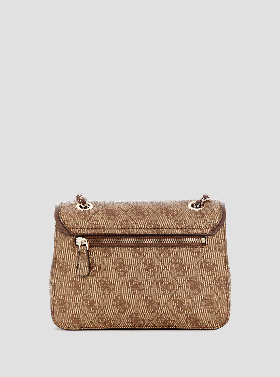 Brown Logo Izzy Crossbody Bag