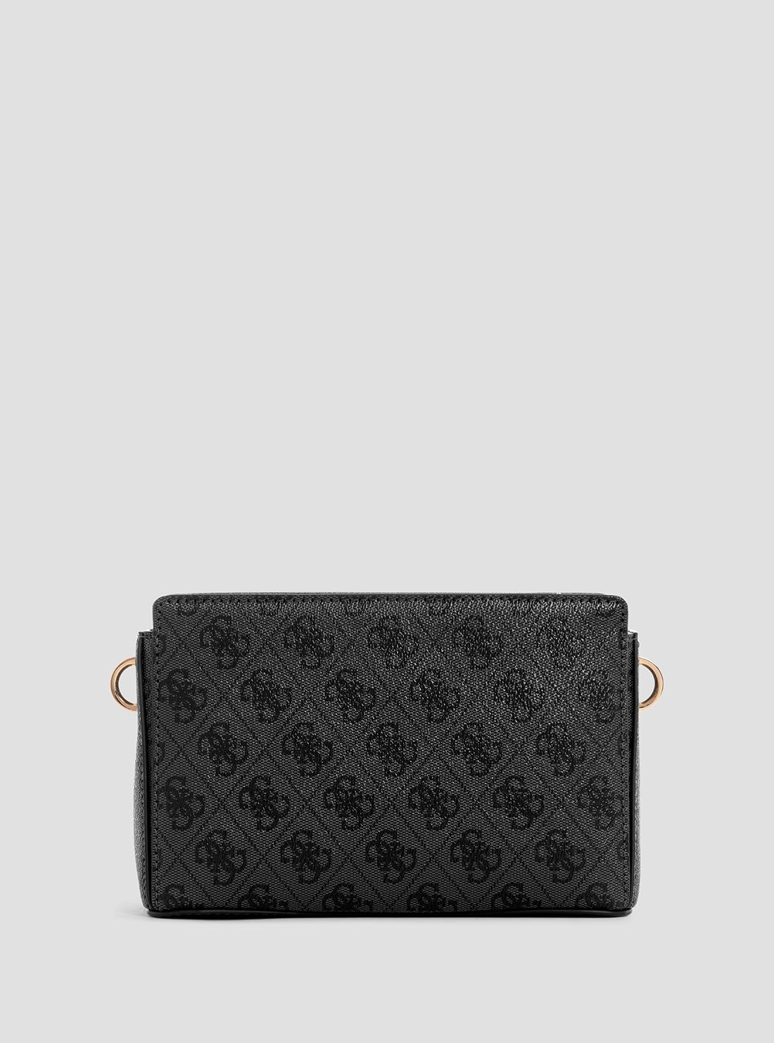 Black Meridian Top Zip Crossbody Bag