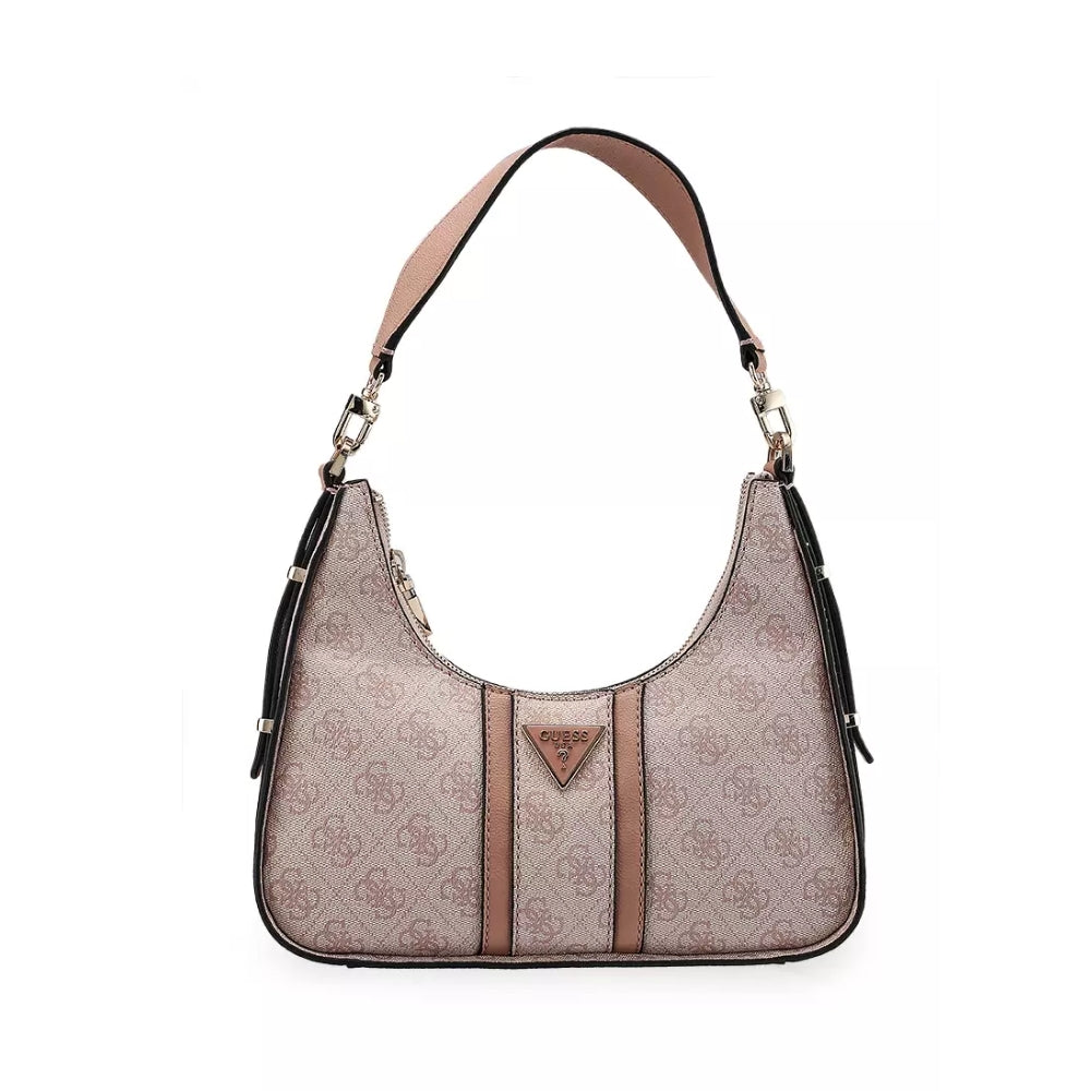 Dusty Rose Noreen Top Zip Shoulder Bag