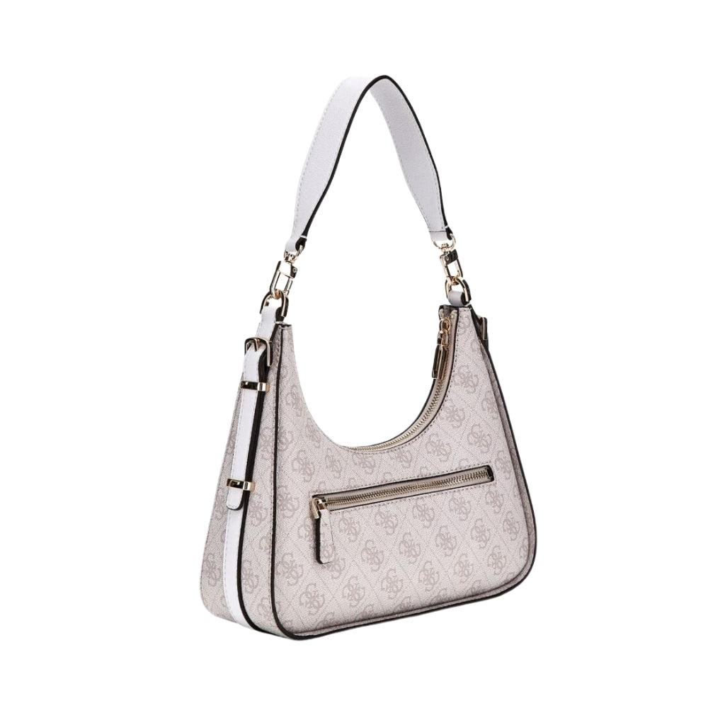 Dove Logo Noreen Top Zip Shoulder Bag