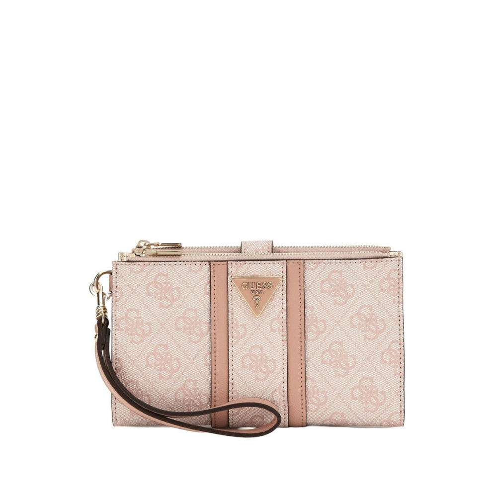 Dusty Rose Logo Noreen Double Zip Organiser