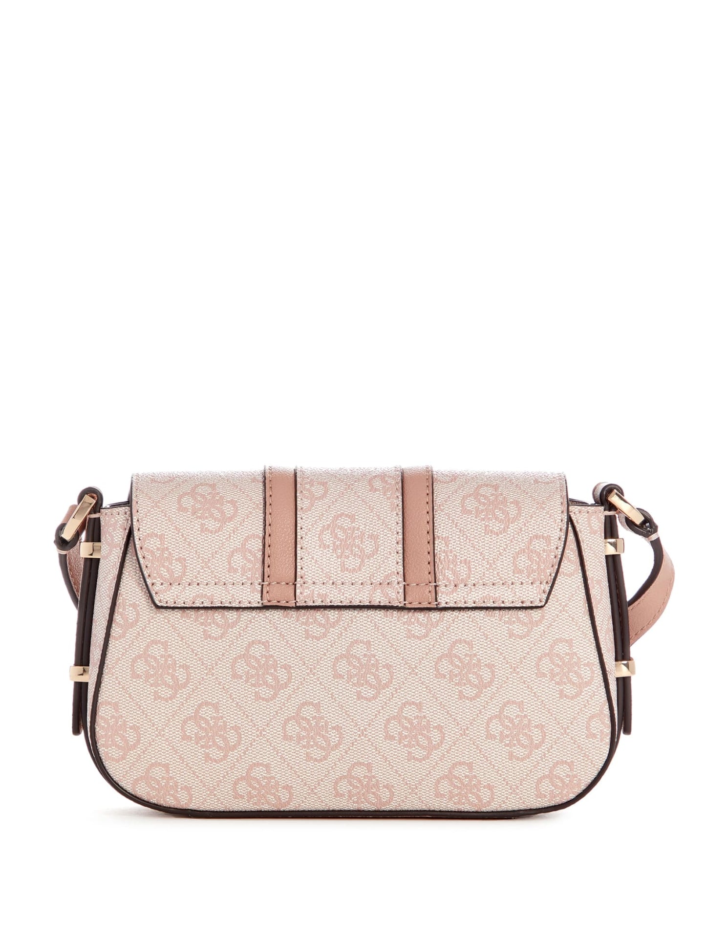 Dusty Rose Logo Noreen Mini Crossbody Flap Bag