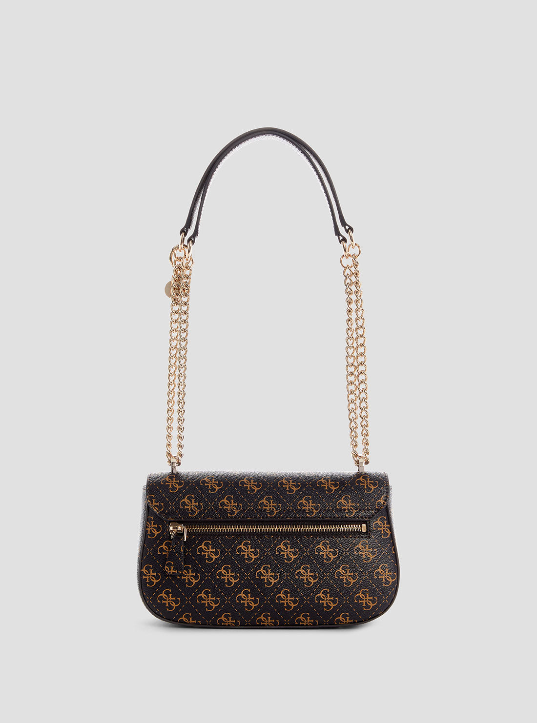 Brown Logo Daryna Crossbody Bag