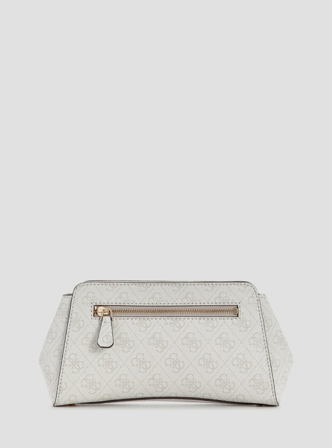 GUESS Womens White Logo Leona Girlfriend Crossbody Bag SG991712 Back View