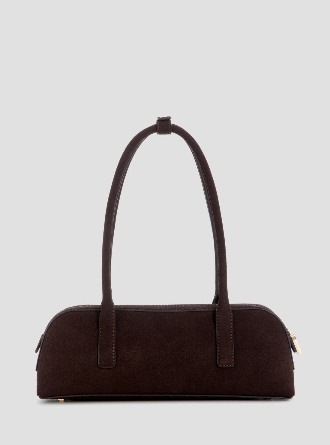 GUESS Womens Espresso Isobel Small Shoulder Satchel Bag SG993208 Back View