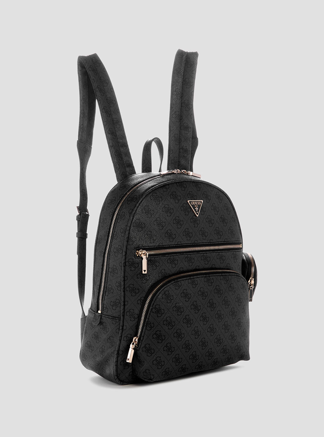 Black Logo Power Play Large Backpack