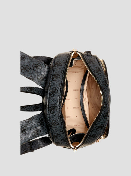 Black Logo Power Play Backpack GUESS - Main Image