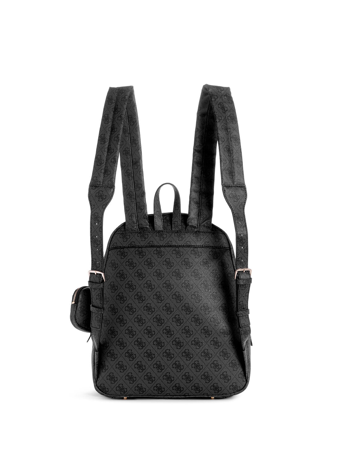 Black Logo Power Play Large Backpack back view