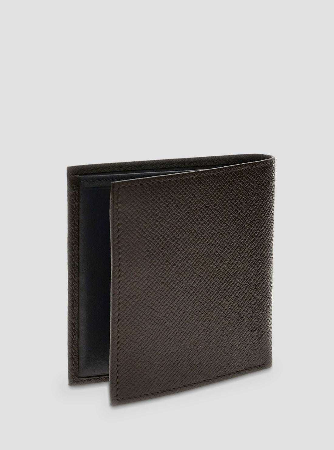 GUESS Wallet Brown Milano Small Bifold Wallet SMMISBLEA22 Side View