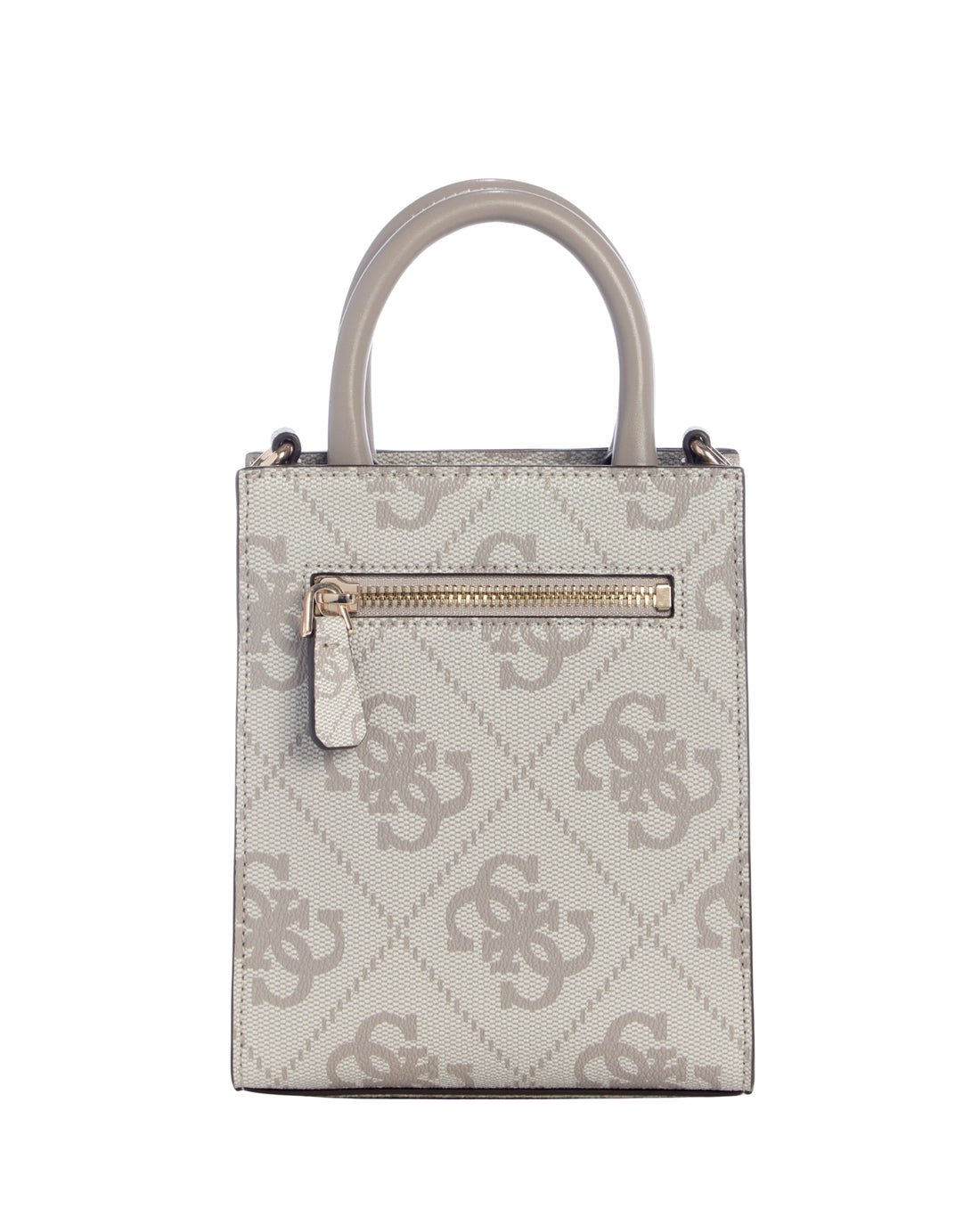 Brown Logo Erenia Mini Tote Bag