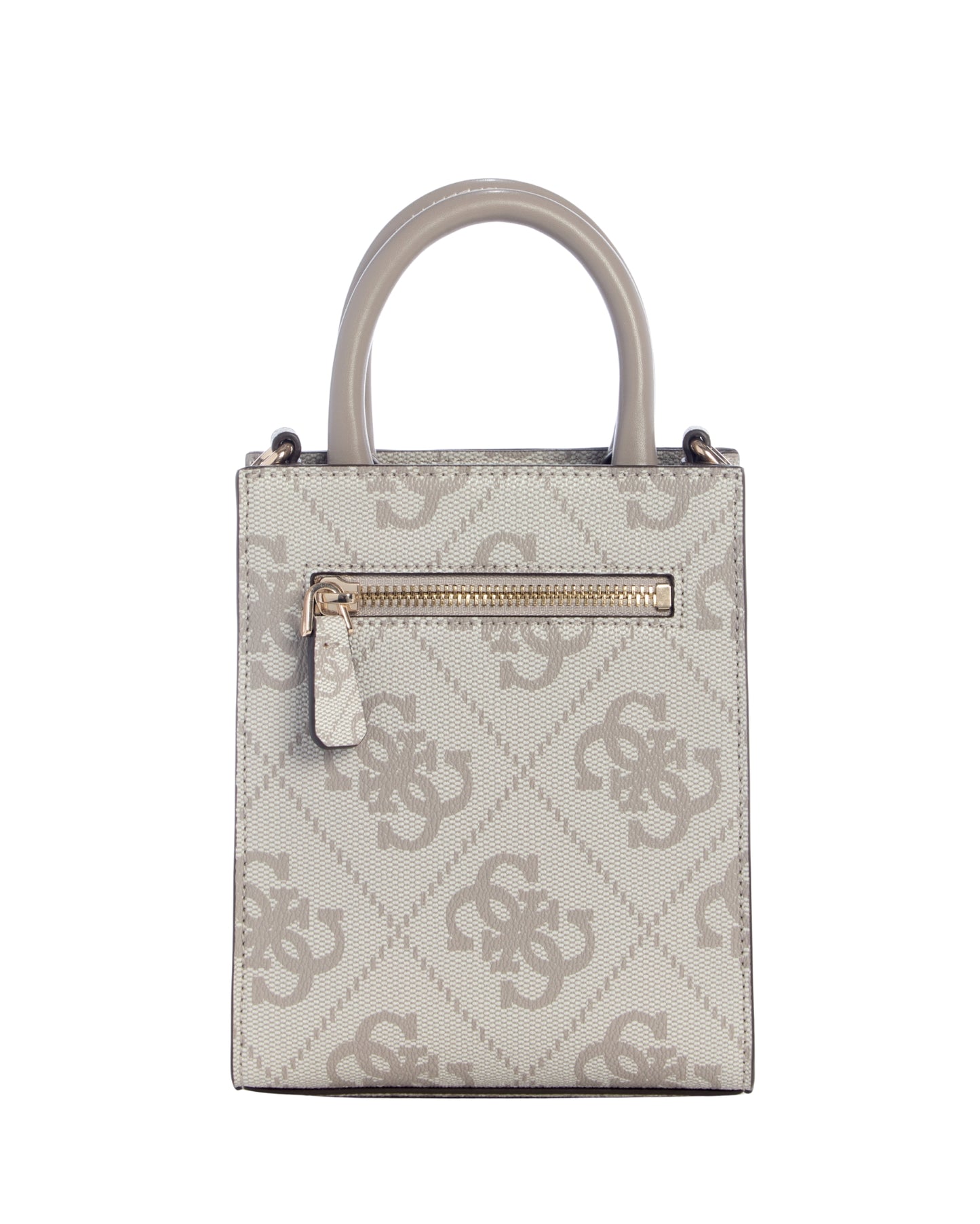 Brown Logo Erenia Mini Tote Bag