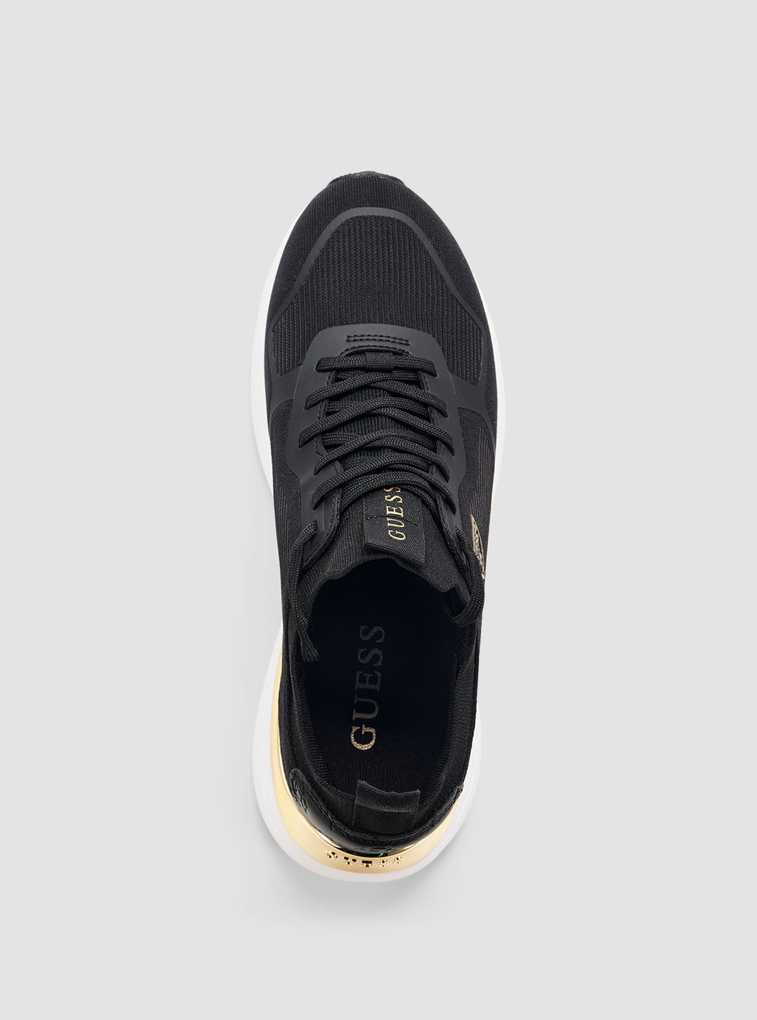 GUESS Footwear Black Soulite Sneakers SOULITE Top View