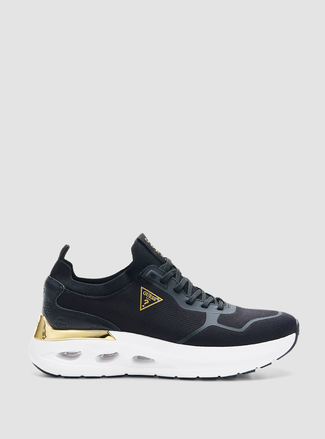 GUESS Footwear Black Soulite Sneakers SOULITE Side View