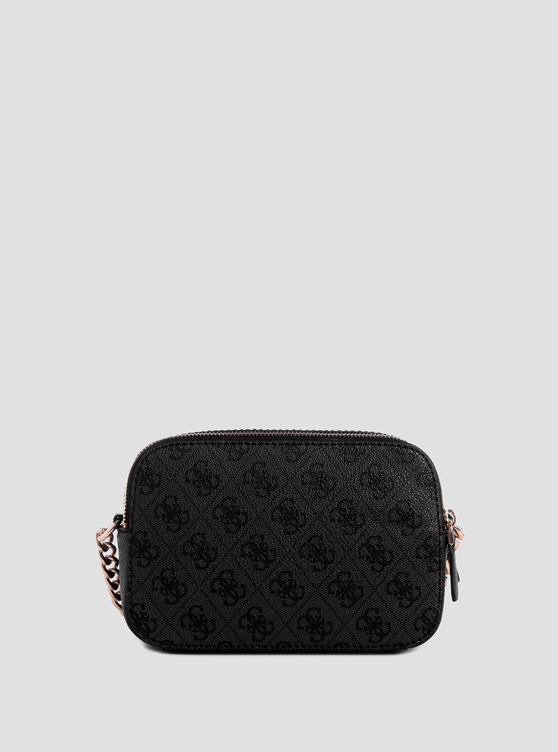 Black Logo Noelle Camera Crossbody Bag