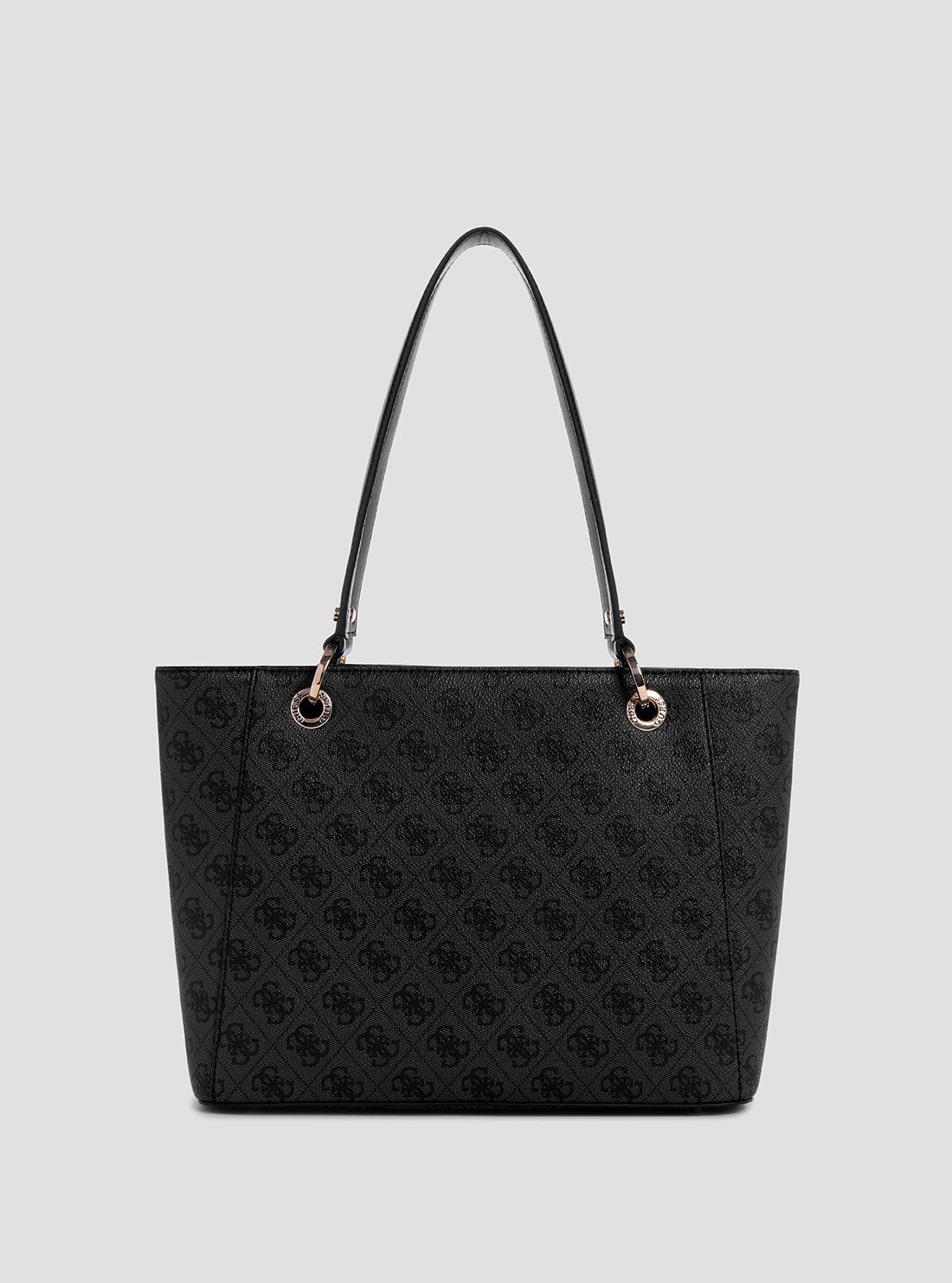 Black Logo Noelle Small Tote Bag