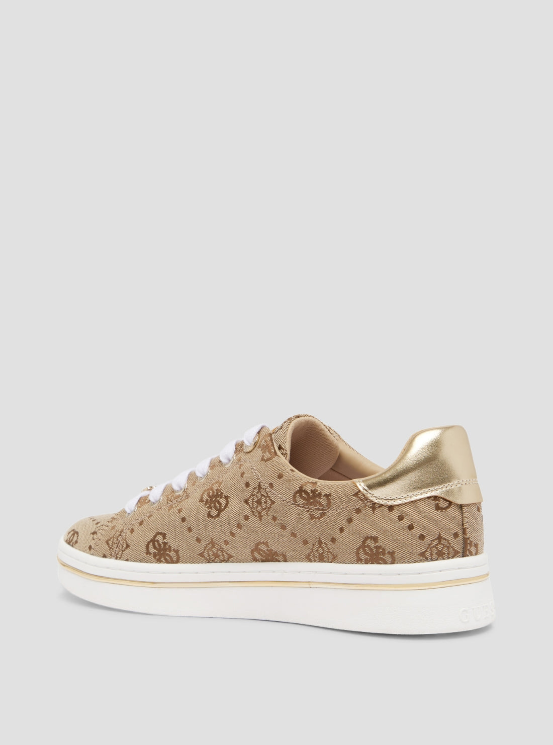 GUESS Footwear Brown Stasey2 Sneakers STASEY2 Back Side View