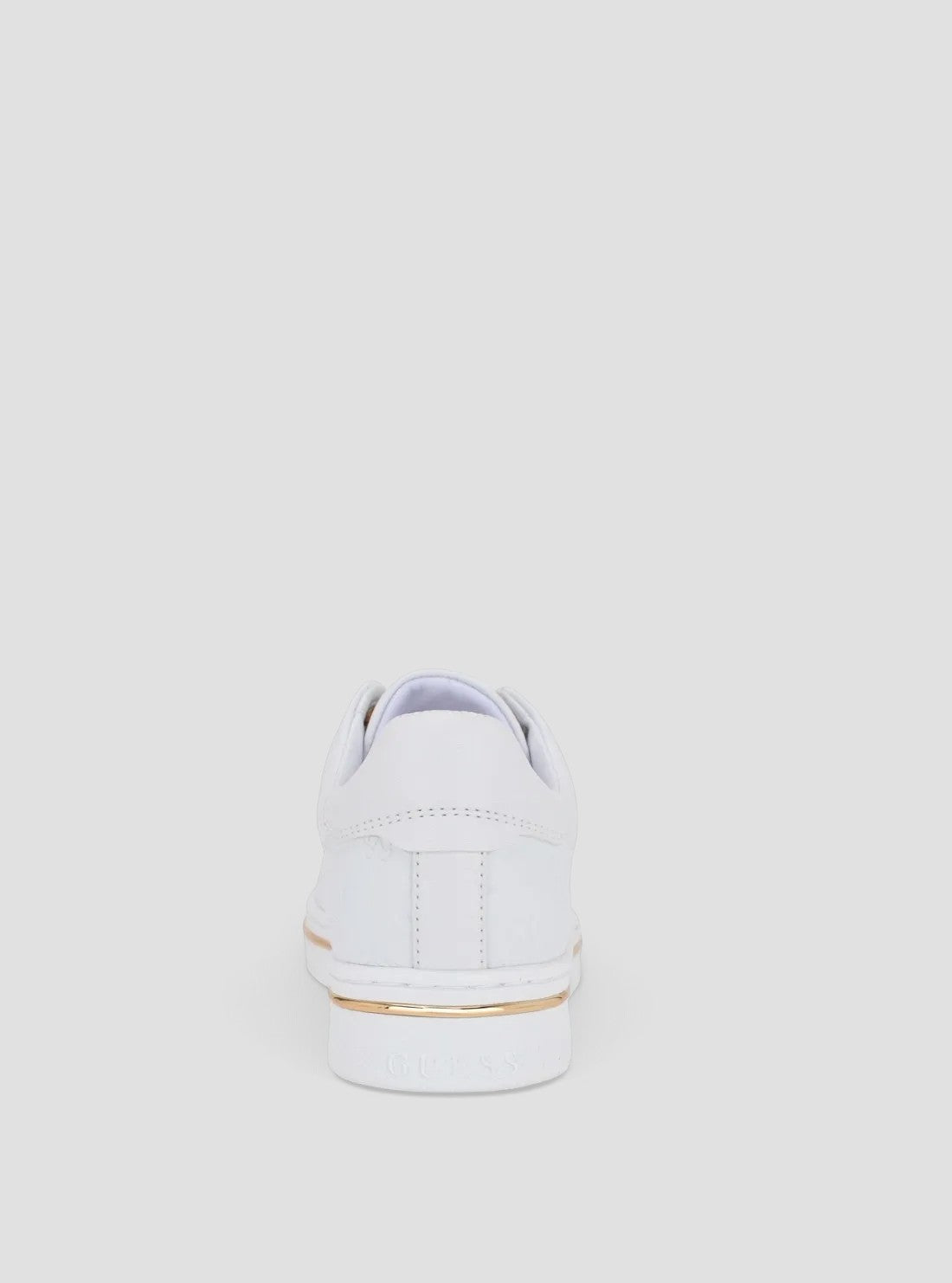 GUESS Footwear White Stasey Sneakers STASEY4 Back View
