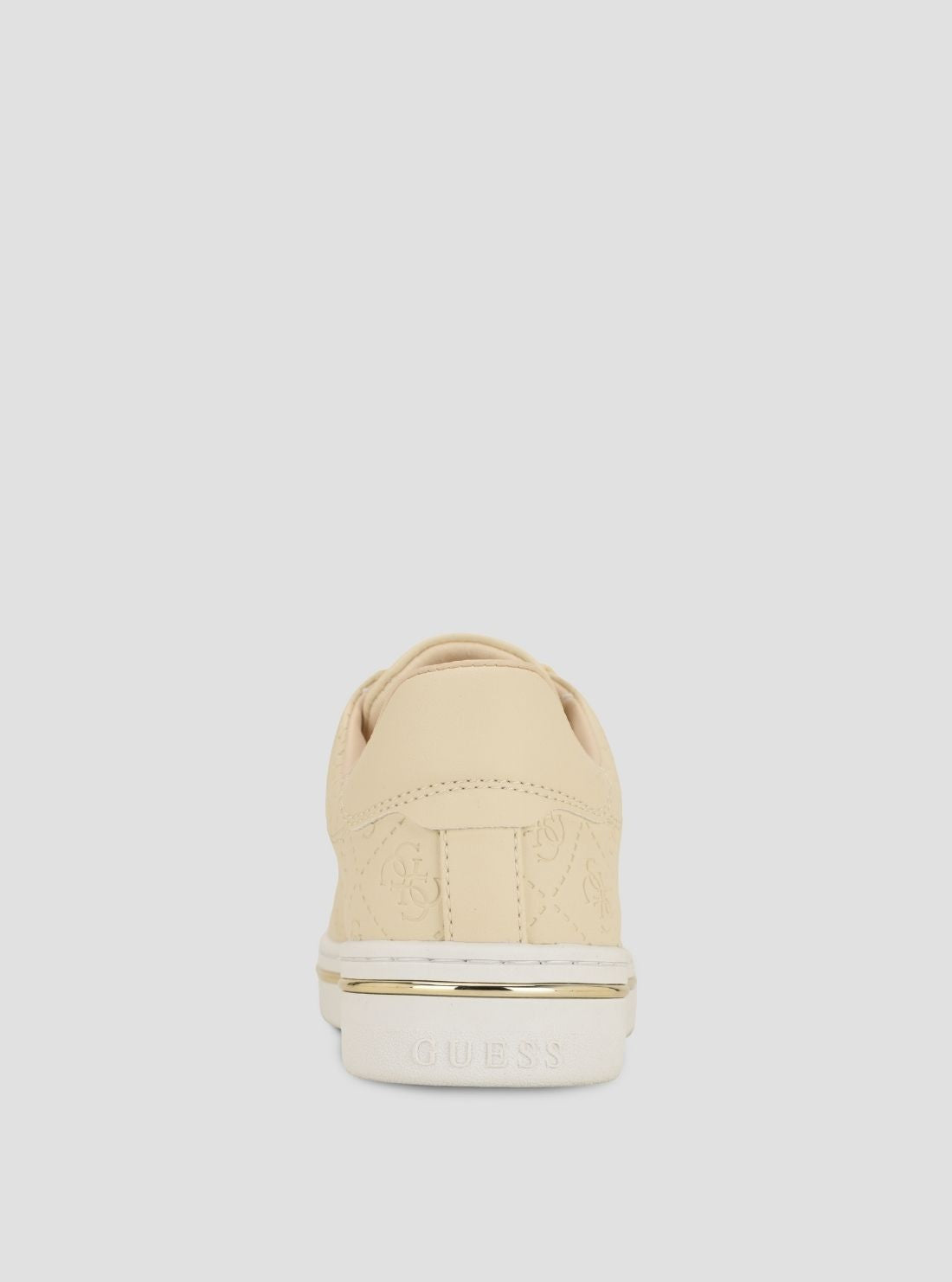 GUESS Footwear Ivory Stasey Sneakers STASEY4 Back View