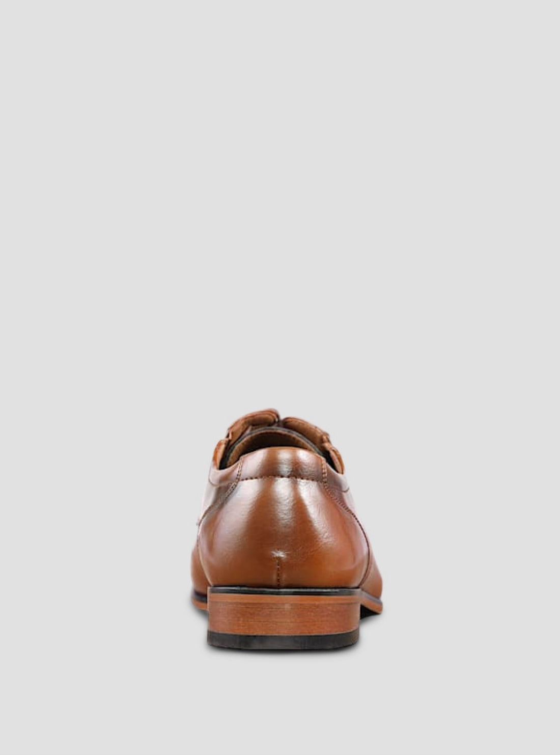 GUESS Footwear Brown Sulai Lace-Up Dress Shoes SULAI  Back View
