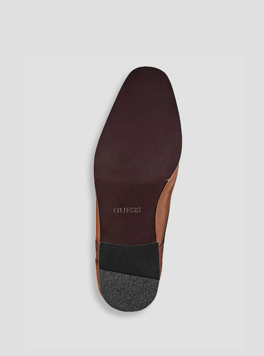 GUESS Footwear Brown Sulai Lace-Up Dress Shoes SULAI Bottom view